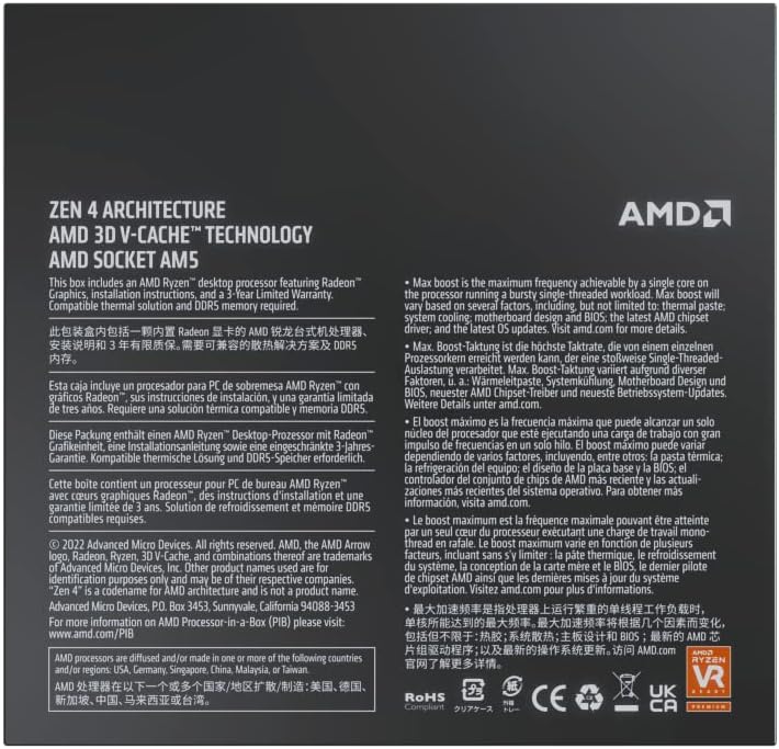 RYZEN 7 7800X3D