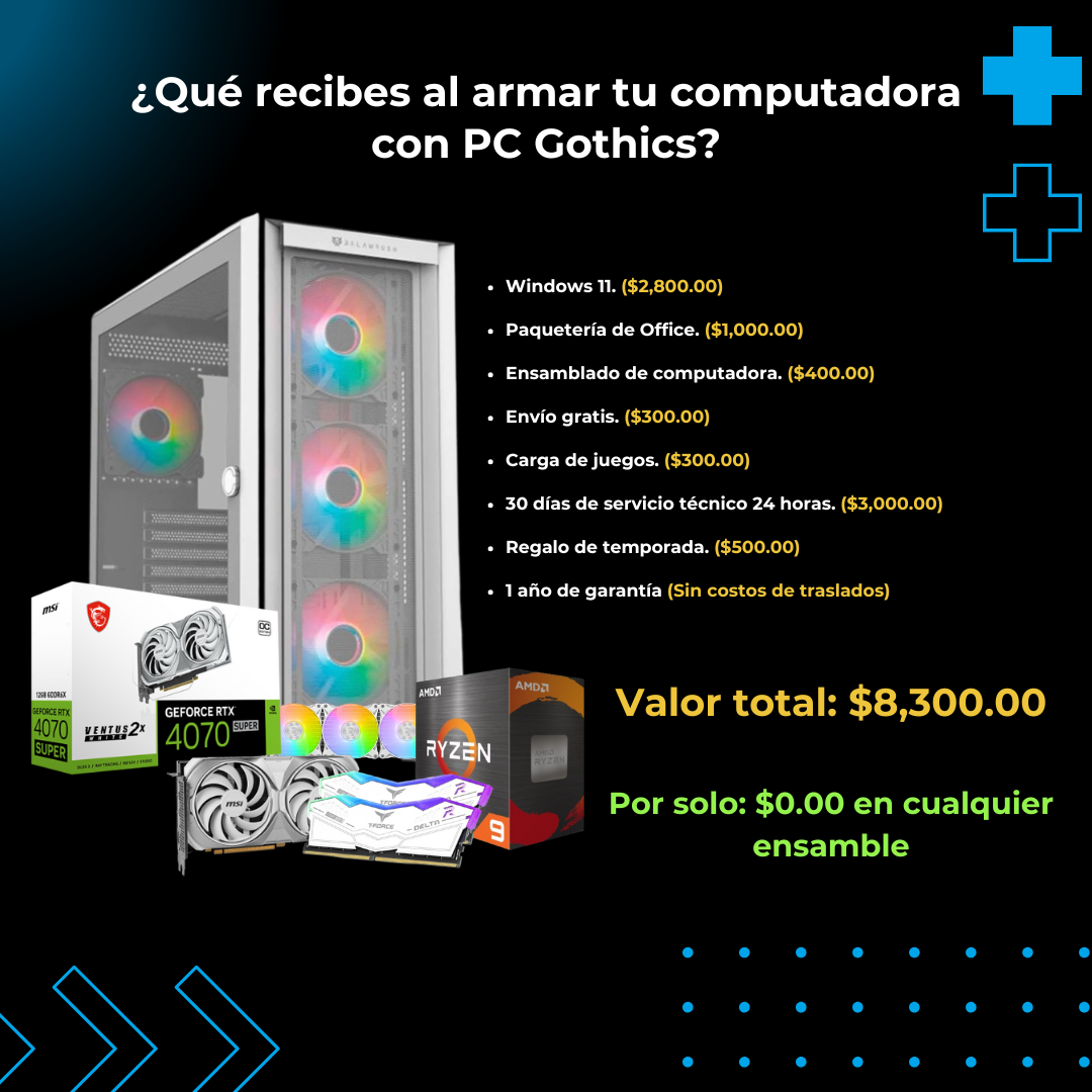 PC Ryzen 9 7900X + 32 GB DDR5 + RTX 5070 12GB