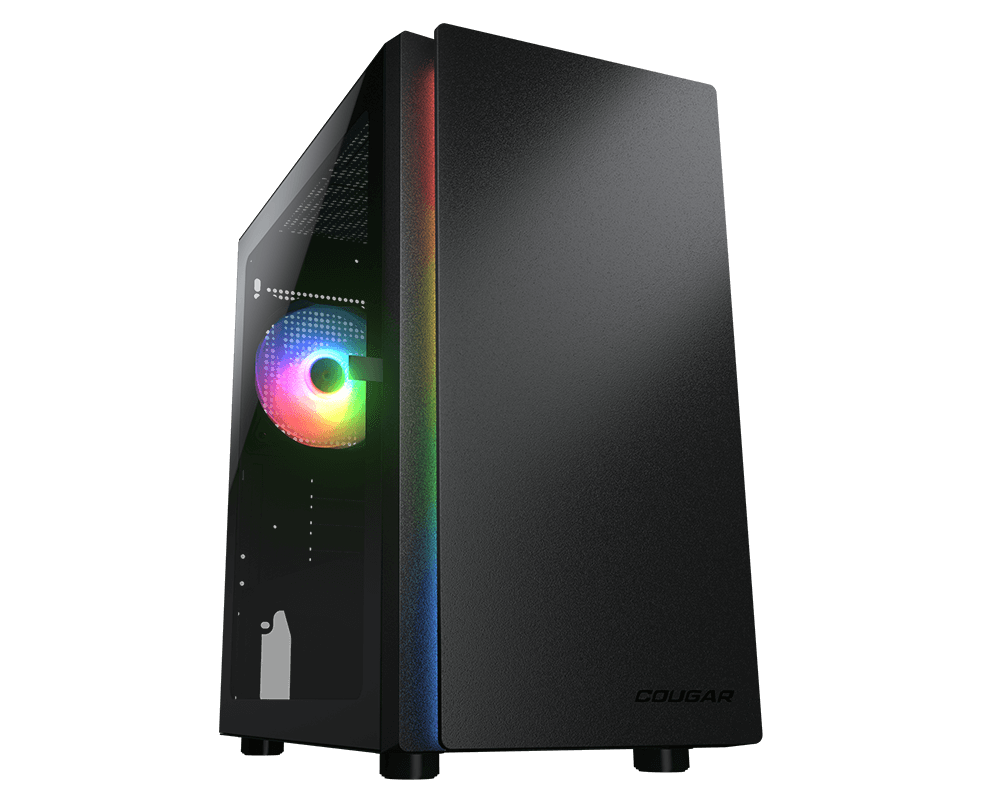 GABINETE COUGAR PURITY RGB BLACK CGR-5PC4B-RGB