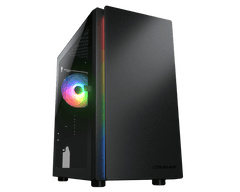 GABINETE COUGAR PURITY RGB BLACK CGR-5PC4B-RGB
