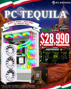 PC Tequila - Ryzen 5 9600X + 16GB RAM + RX 9060XT 16GB