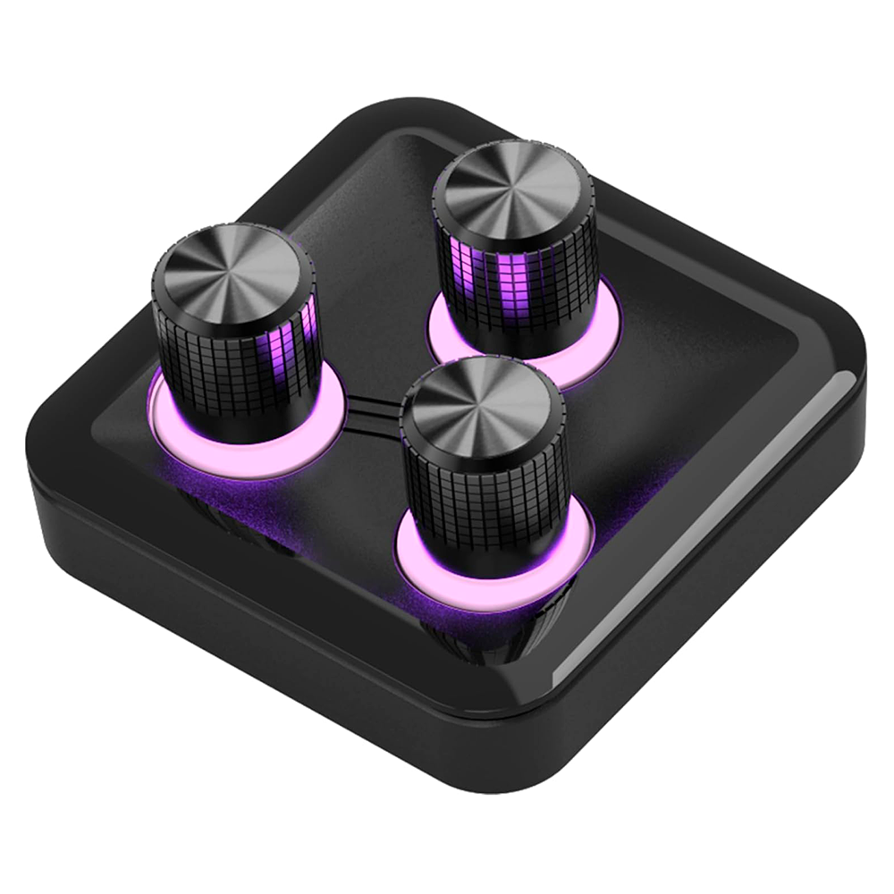 HUB COOLER MASTER (MHKB03AA22) MASTERHUB 3XKNOB MODULE,NEGRO,3 PERILLAS