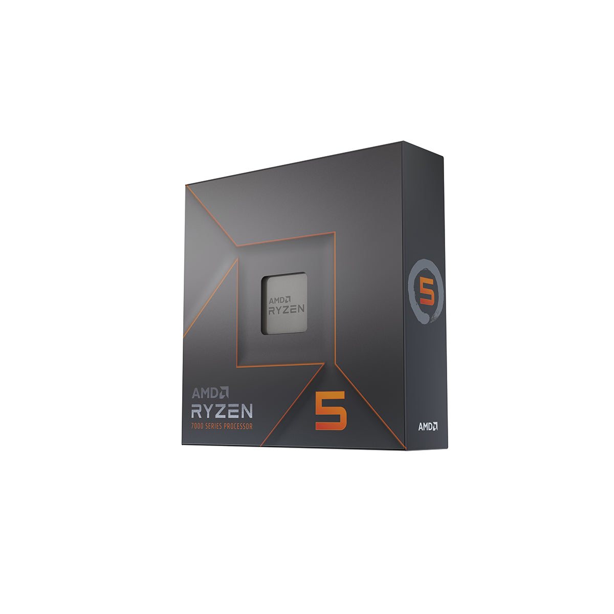 PROCESADOR AMD (100-100000593WOF) RYZEN 5 7600X S-AM5, 6 CORE 4.7 GHZ, 105W, C/GRAFICOS, S/FAN