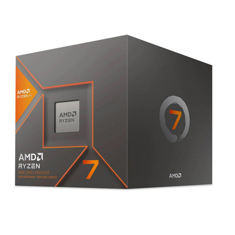 PROCESADOR AMD (100-100001236SBX) RYZEN 7 8700G W S-AM5, 8 CORE 4.2 GHZ, 65W, C/GRAFICOS, C/FAN-1