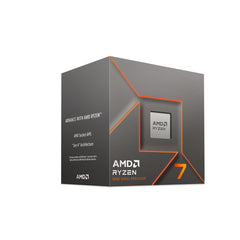 PROCESADOR AMD (100-100001590BOX) RYZEN 7 8700F S-AM5, 8 CORE 4.1 GHZ, 65W, S/GRAFICOS C/FAN-1