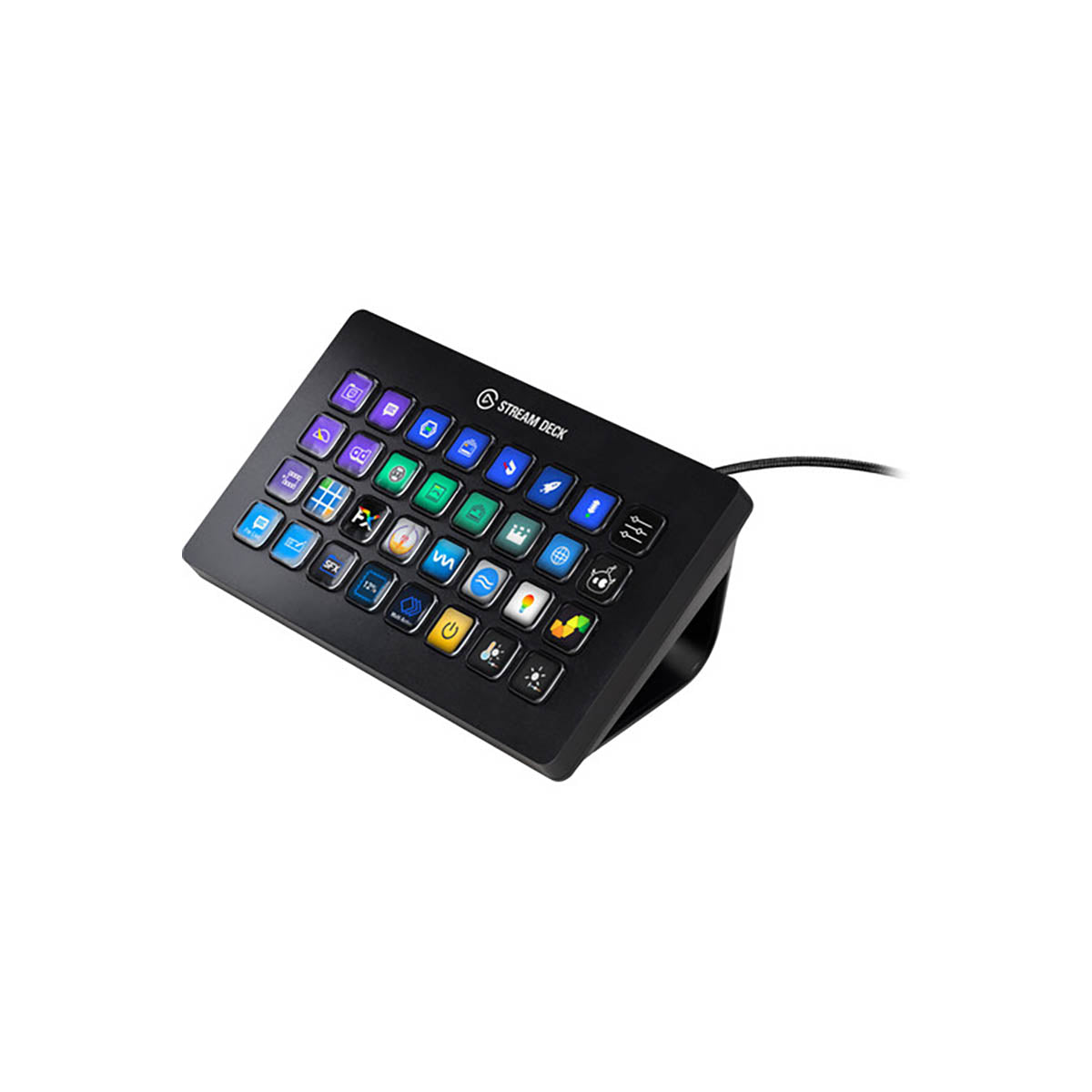 TECLADO P/STREAMING ELGATO (10GAT9901) STREAM DECK XL,32 TECLAS LCD,NEGRO-1