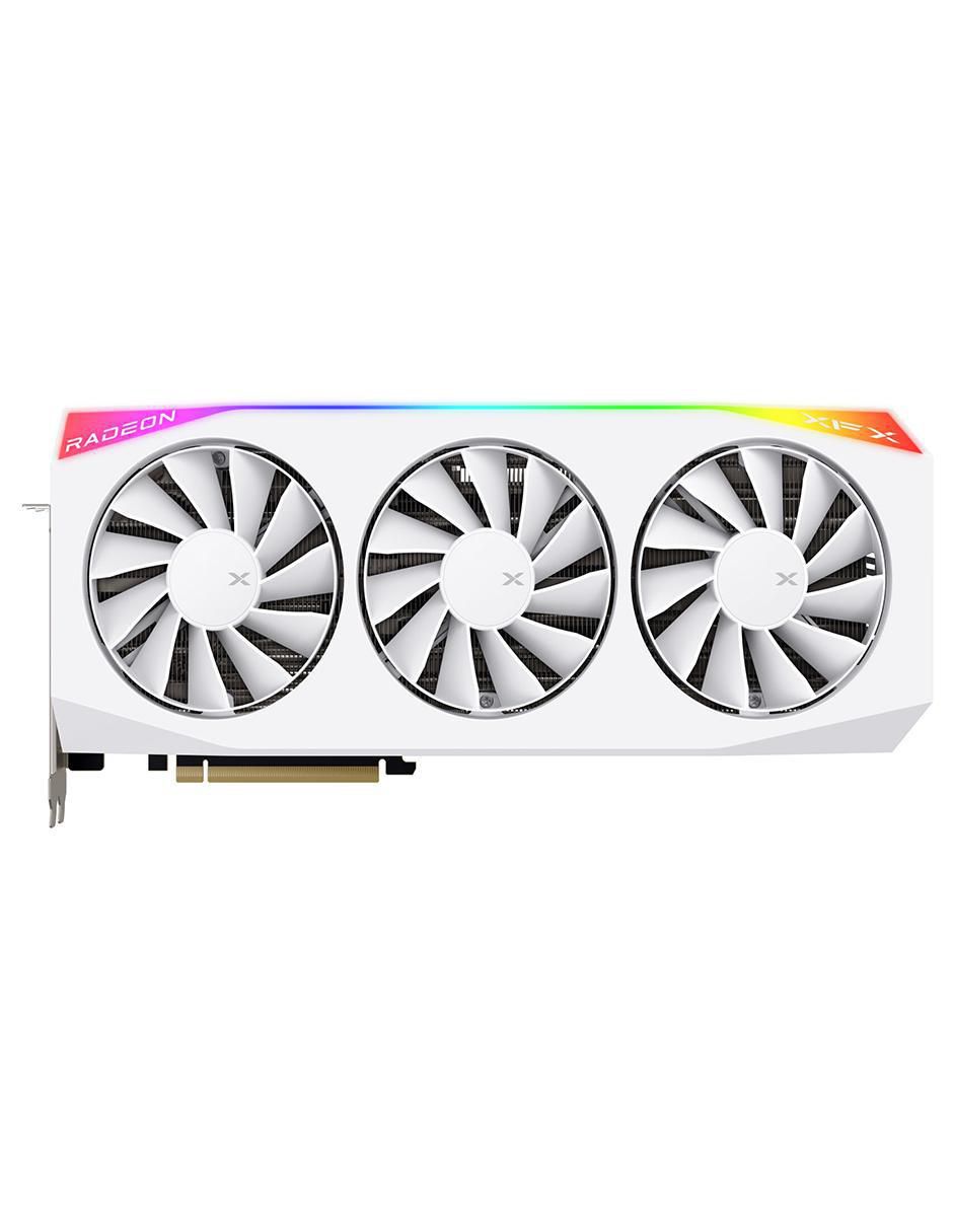 TARJETA DE VIDEO XFX (RX-97TMARGB9) MERCURY RADEON RX9070XT,16GB,2570MHZ,3*DP,HDMI,MAGNETIC AIR,BLANCO