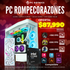 PC Rompecorazones Ultra 9 285K + 32 GB DDR5 + RTX 5080-1