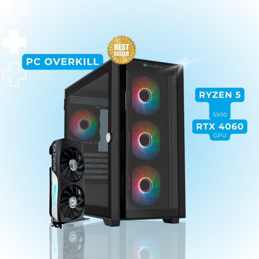 PC Ryzen 5 + 16 GB RAM + SSD 1 TB + RTX 4060 - (Overkill)