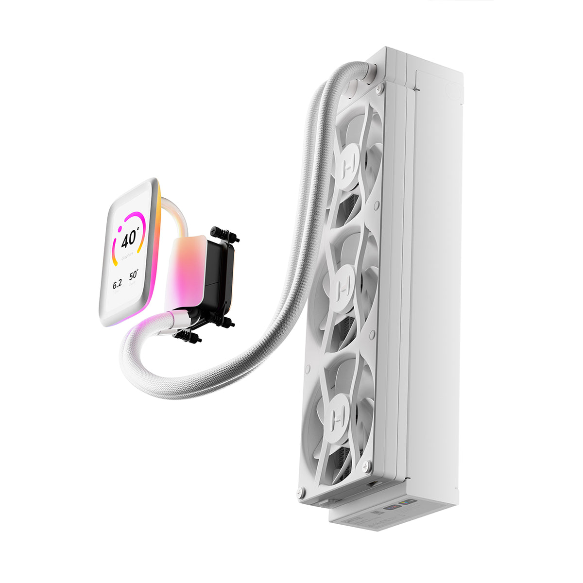 VENTILADOR P/CPU HYTE (FAN-HYTE-Q80T-WW) THICC Q80