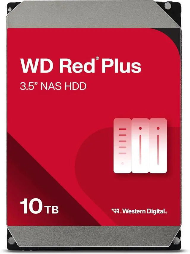 DISCO DURO WD RED PLUS WD100EFGX 10TB
