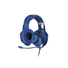 AUDIFONOS TRUST GXT (23249) 322B CARUS GAMING HEADSET BLUE CAMO,3.5MM 3 Y 4 PINS,PC, XBOX,PS5,SWITCH-1