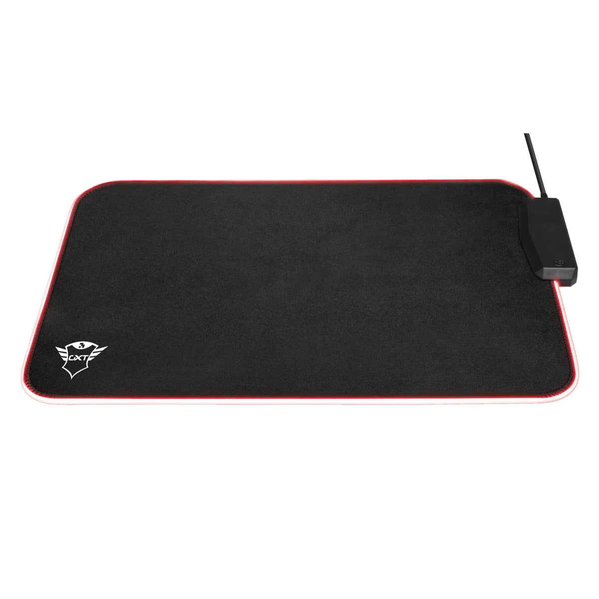 MOUSE PAD TRUST GXT (23646) 765 GLIDE FLEX RGB, BORDES CON ILUMINACION RGB, 4 USB+D66-1