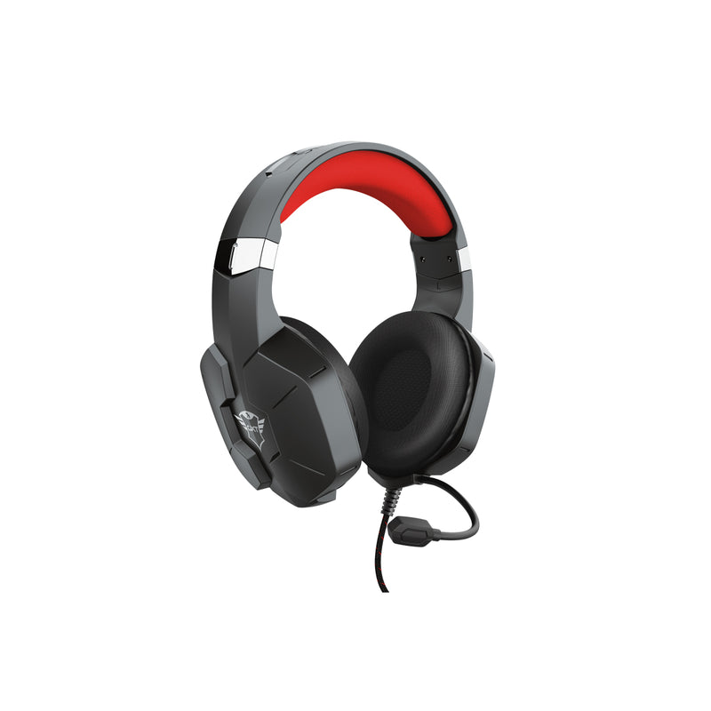 AUDIFONOS TRUST GXT (23652) 323 CARUS GAMING HEADSET BLACK, 3.5MM*2-1