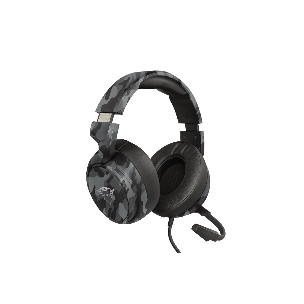 AUDIFONOS TRUST GXT (23939) 433 PYLO MULTIPLATFORM GAMING HEADSET CAMO BLACK ,PC, XBOX,PS5,SWITCH-1