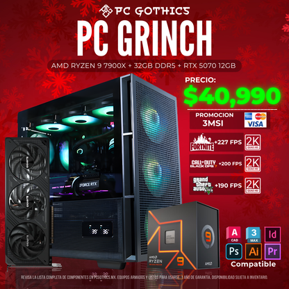 PC Ryzen 9 7900X + 32 GB DDR5 + RTX 5070 12GB