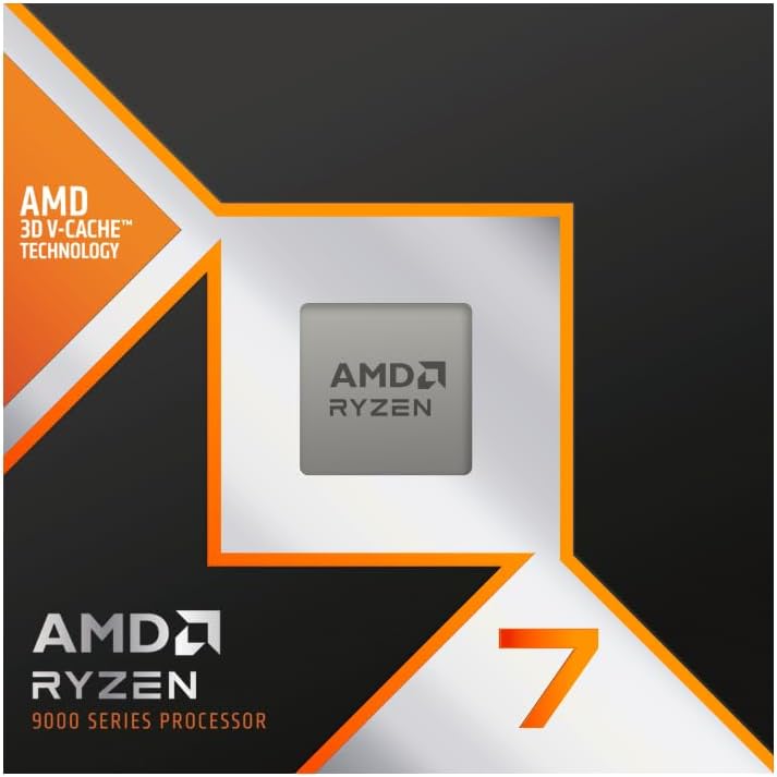 PROCESADOR AMD (100-100001973WOF) RYZEN 7 9850X3D S-AM5, 8 CORE, 5.6 GHZ, 120W, C/GRAFICOS, S/FAN