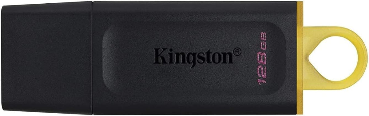 MEMORIA USB KINGSTON DTX 128GB DATA TRAVELER EXODIA NEGRO