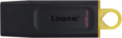 MEMORIA USB KINGSTON DTX 128GB DATA TRAVELER EXODIA NEGRO