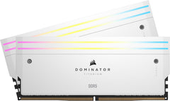 MEMORIA DDR5 CORSAIR DOMINATOR TITANIUM RGB 32GB BLANCO