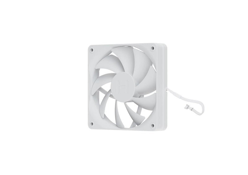 VENTILADOR P/GABINETE HYTE (FAN-HYTE-FA12-WW-4) FA12 120MM PWM FAN 4 PACK,SNOW WHITE/BLANCO-1