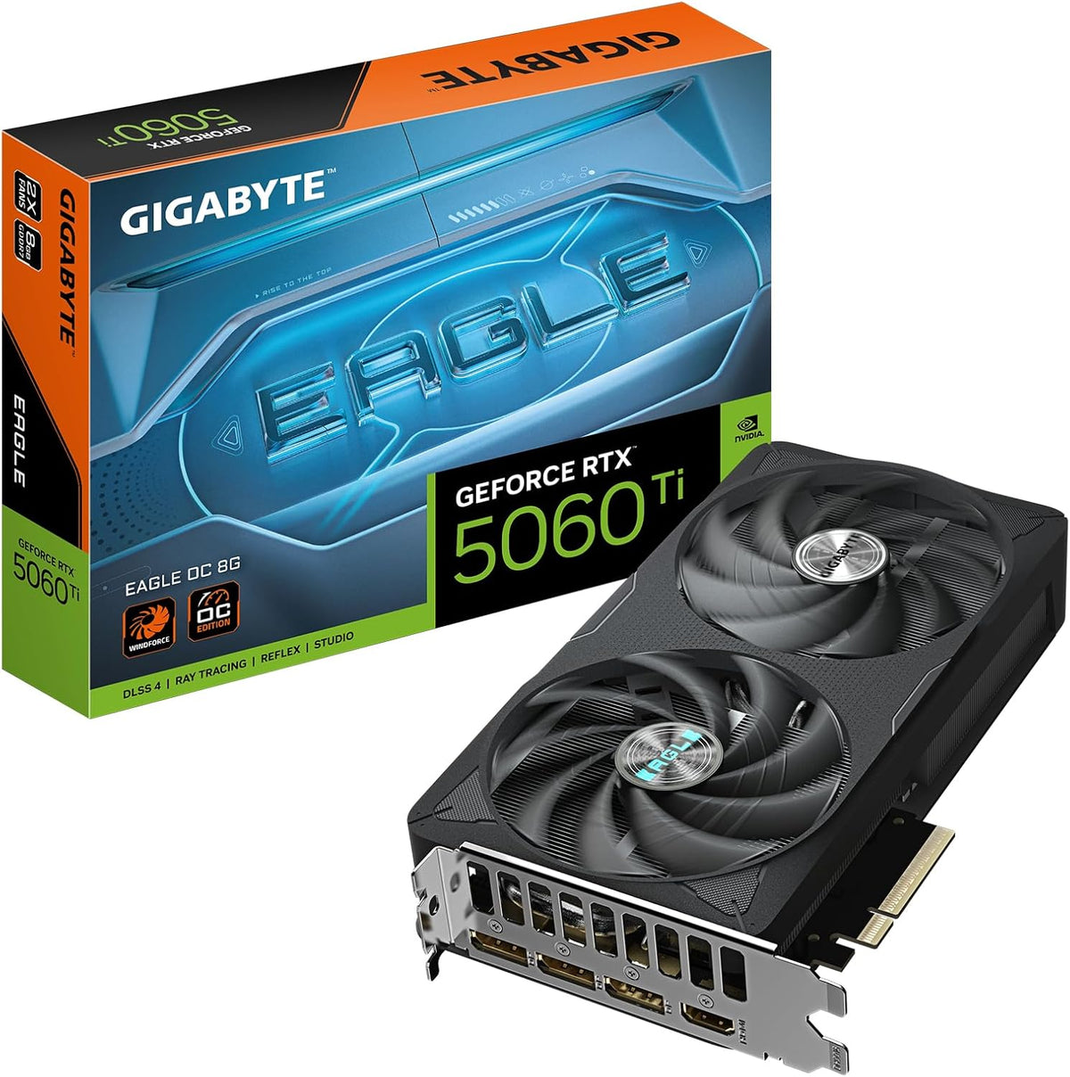 TARJETA DE VIDEO GIGABYTE RTX 5060TI EAGLE OC 8G