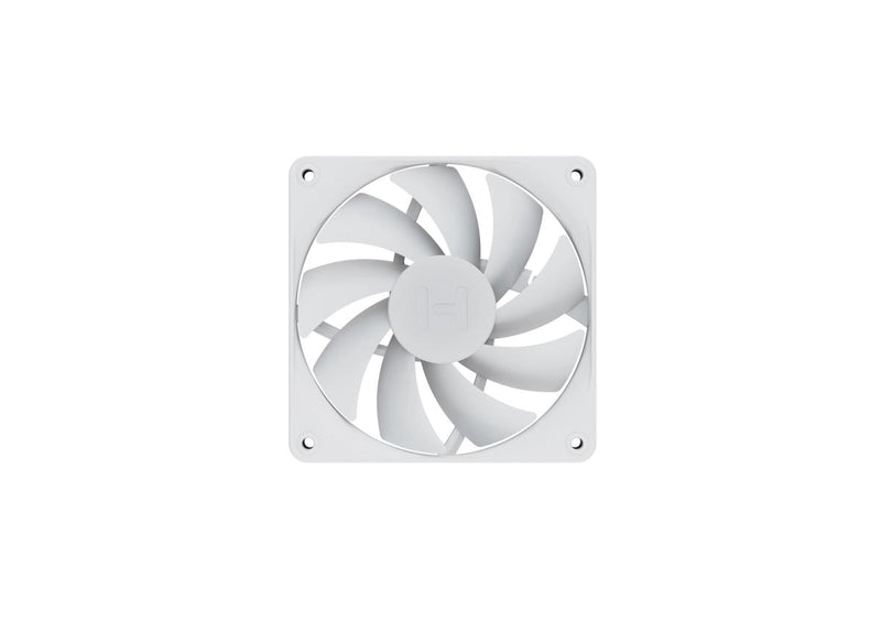 VENTILADOR P/GABINETE HYTE (FAN-HYTE-FA12-WW-4) FA12 120MM PWM FAN 4 PACK,SNOW WHITE/BLANCO-3