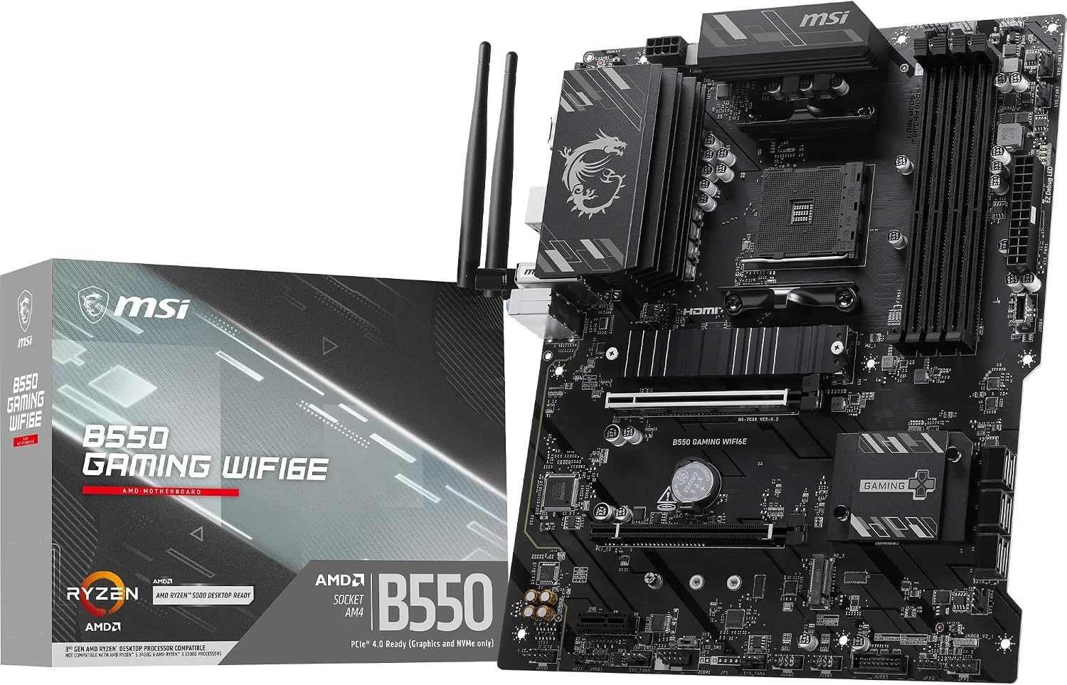 MOTHERBOARD MSI B550 GAMING WIFI6E