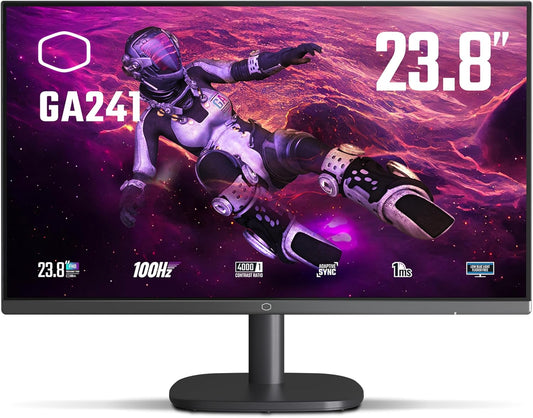 MONITOR LED COOLER MASTER 23.8" 1920*1080FHD,PLANO,100HZ
