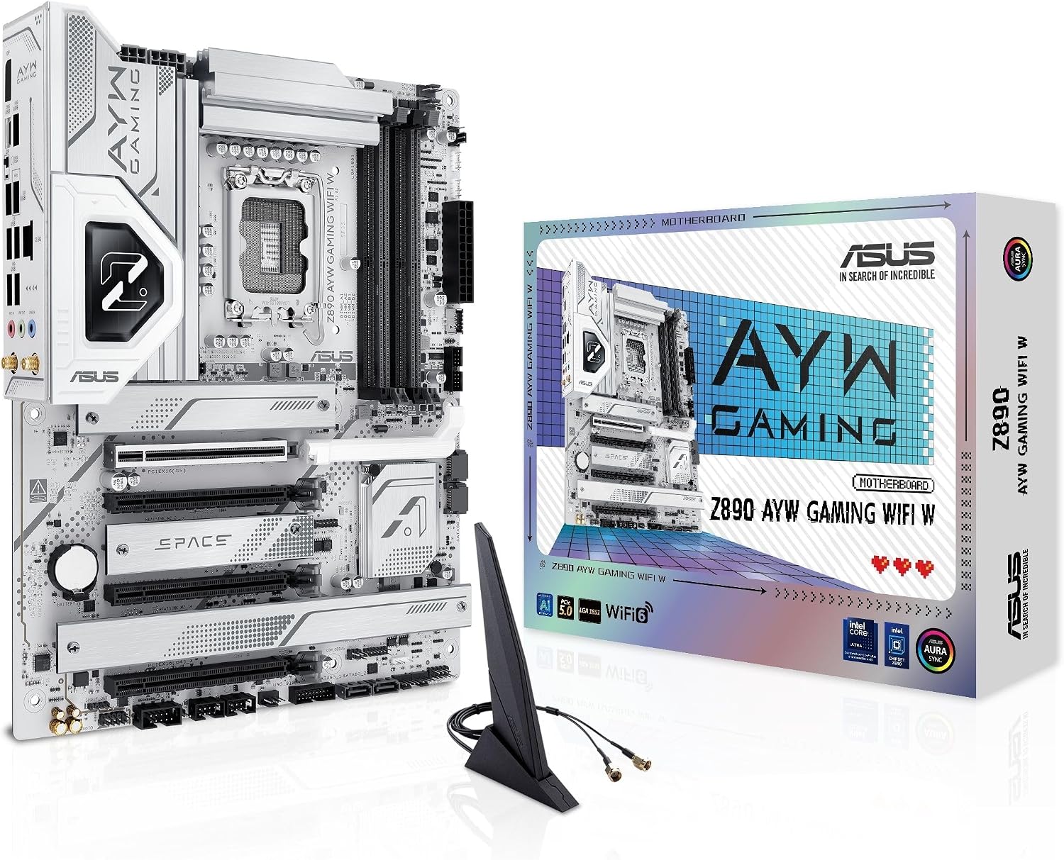 MOTHERBOARD ASUS Z890 AYW GAMING WIFI W