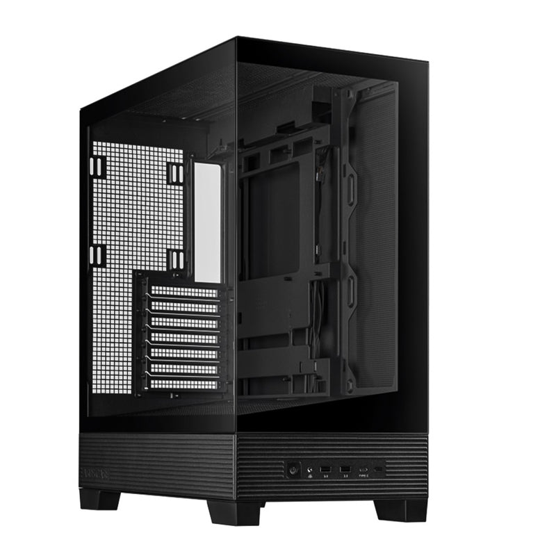 GABINETE ASUS (A31 TG BLACK) NEGRO, VIDRIO TEMPLADO,SOPORTA BTF, MT, S/FUENTE-1