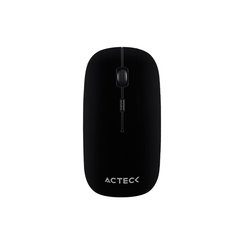 MOUSE INALAMBRICO ACTECK (AC-928885) ENTRY 200,RF USB,OPTICO 1200 DPI,3 BOTON,NEGRO-1