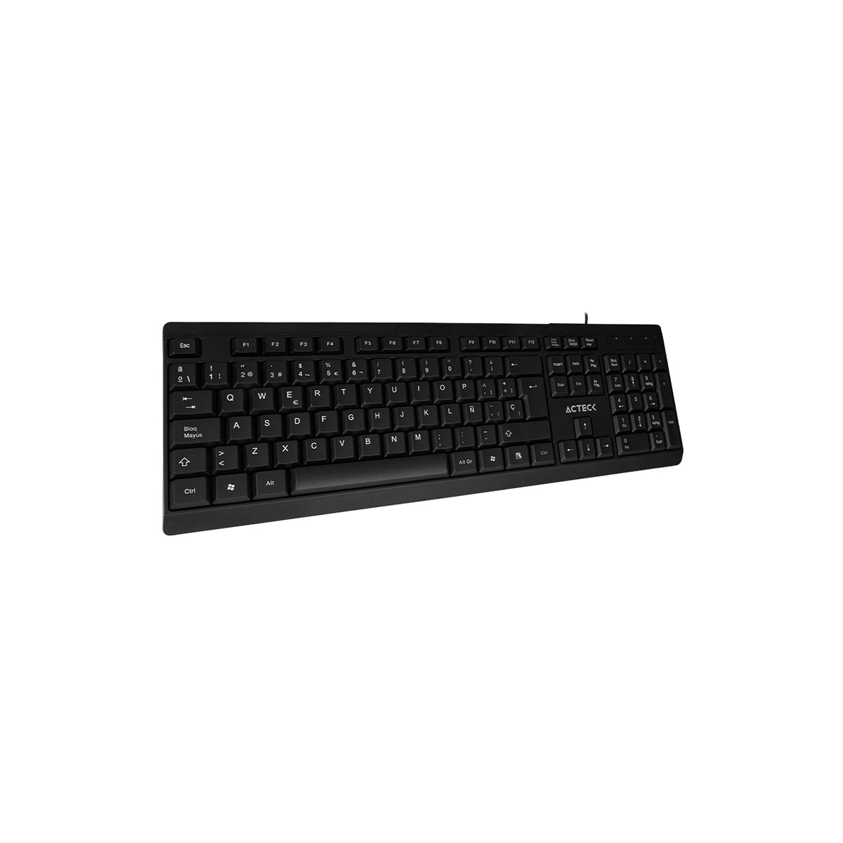 TECLADO ALAMBRICO ACTECK AC-928946 E-310