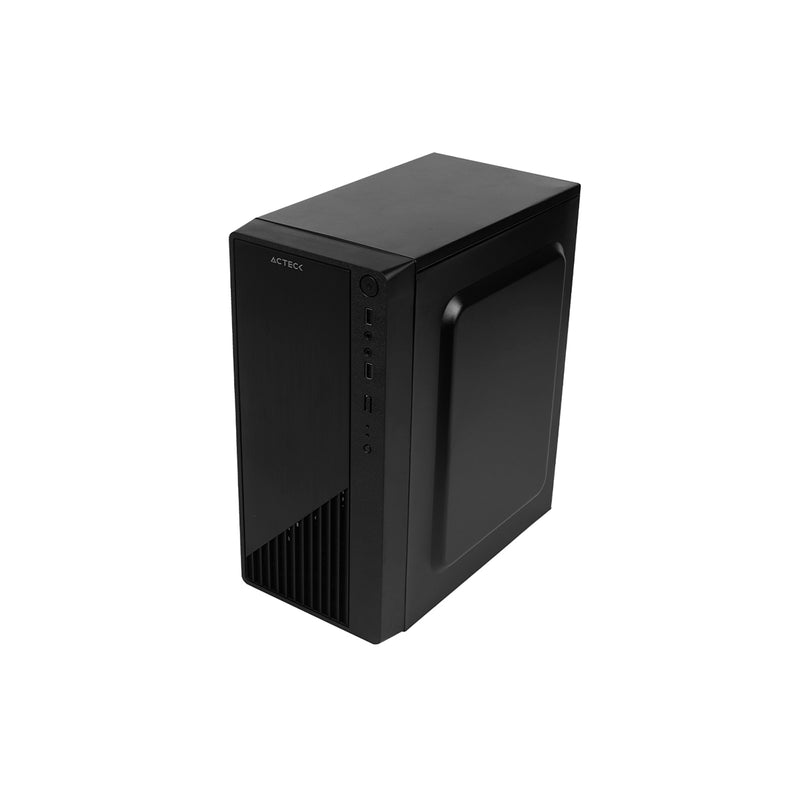 GABINETE ACTECK (AC-933063) KIOTO GC220 MICRO ATX,MINI ITX,FUENTE 500W,2*USB 2.0,PANEL ACRILICO-1