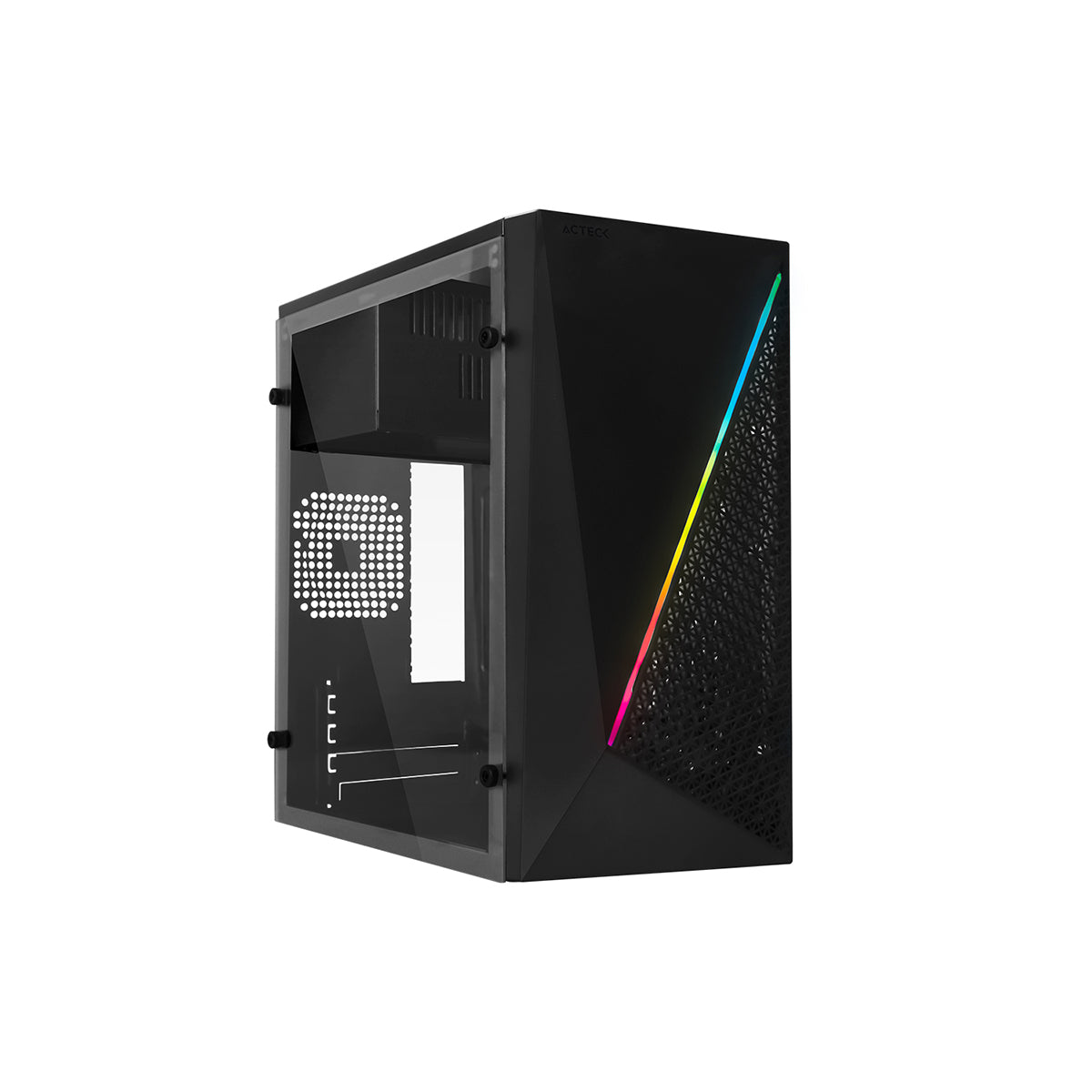 GABINETE ACTECK KIOTO GC460 MICRO ATX RGB