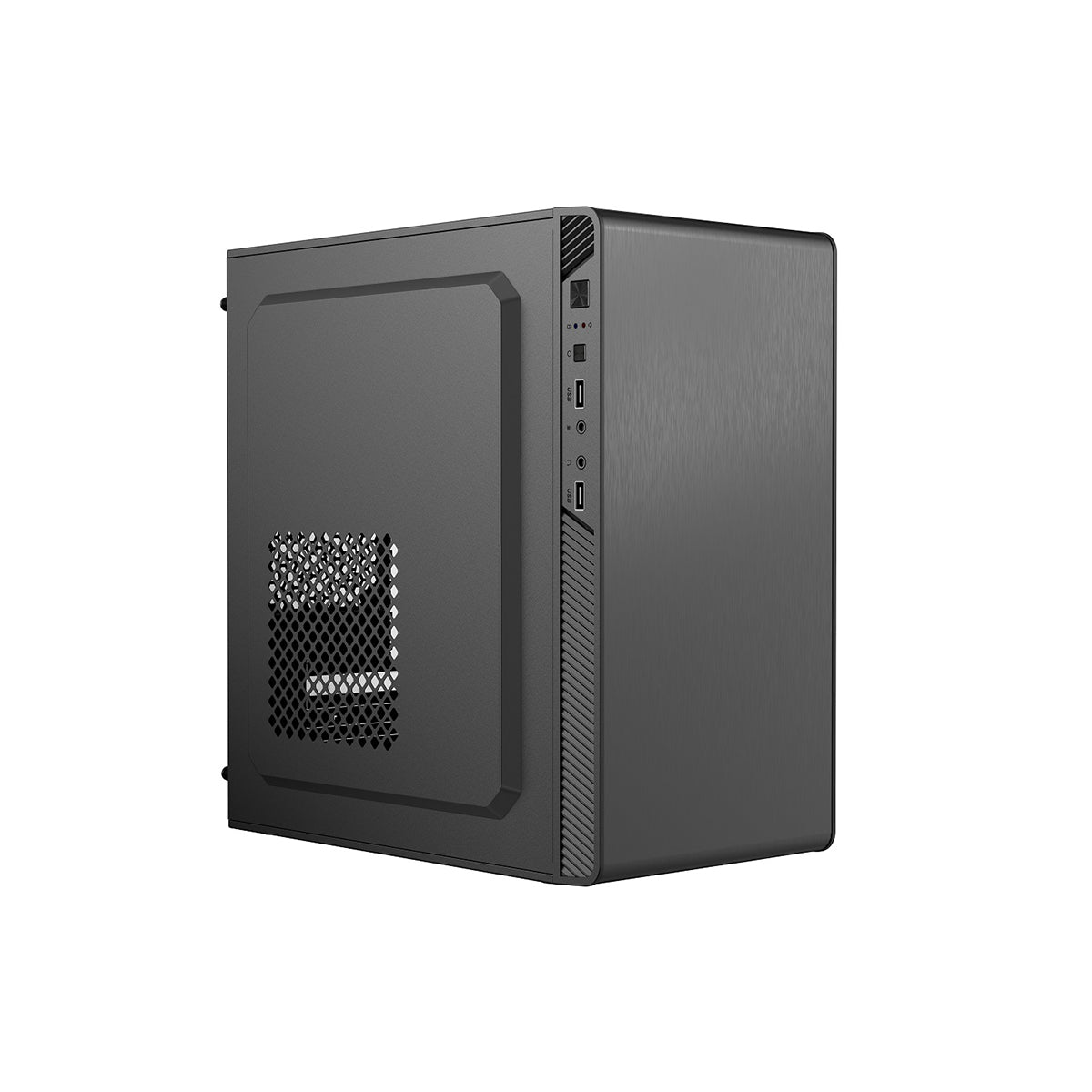 GABINETE ACTECK (AC-935777) PERFORMANCE II GI215,MICRO ATX,FUENTE 500W,2*USB 2.0,NEGRO