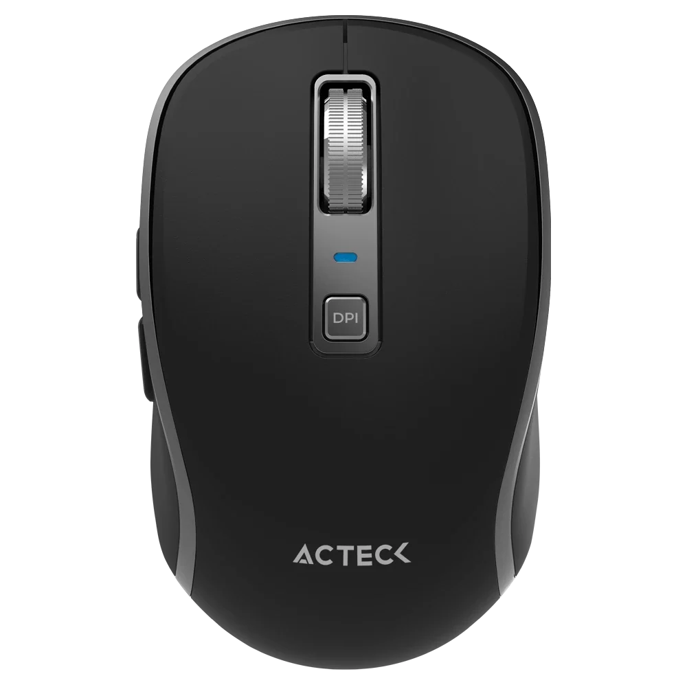 MOUSE INALAMBRICO ACTECK(AC-939591)OPTIMIZE TRIP PRO MI580,2.4GHZ+2 MODOS BLUETOOTH,1600 D