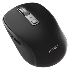 MOUSE INALAMBRICO ACTECK(AC-939591)OPTIMIZE TRIP PRO MI580,2.4GHZ+2 MODOS BLUETOOTH,1600 D