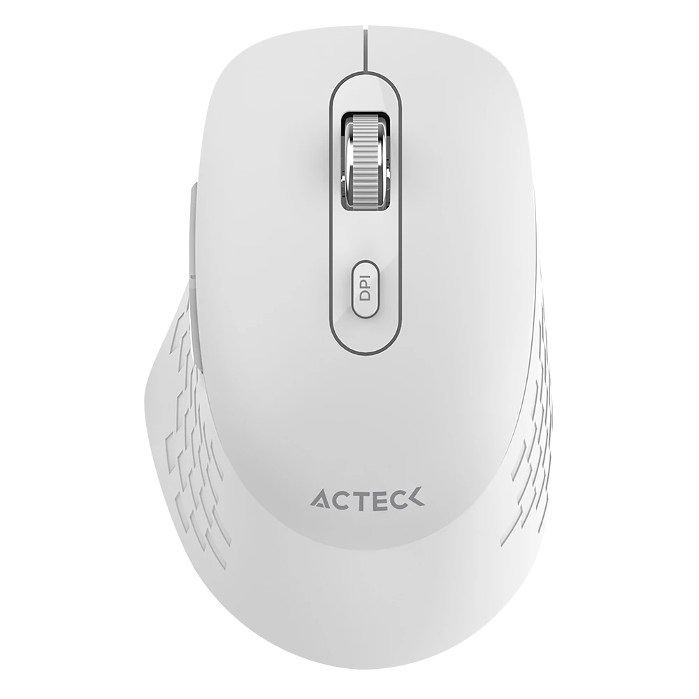 MOUSE INALAMBRICO ACTECK (AC-939843) OPTIMIZE FLOW MI480, BLANCO