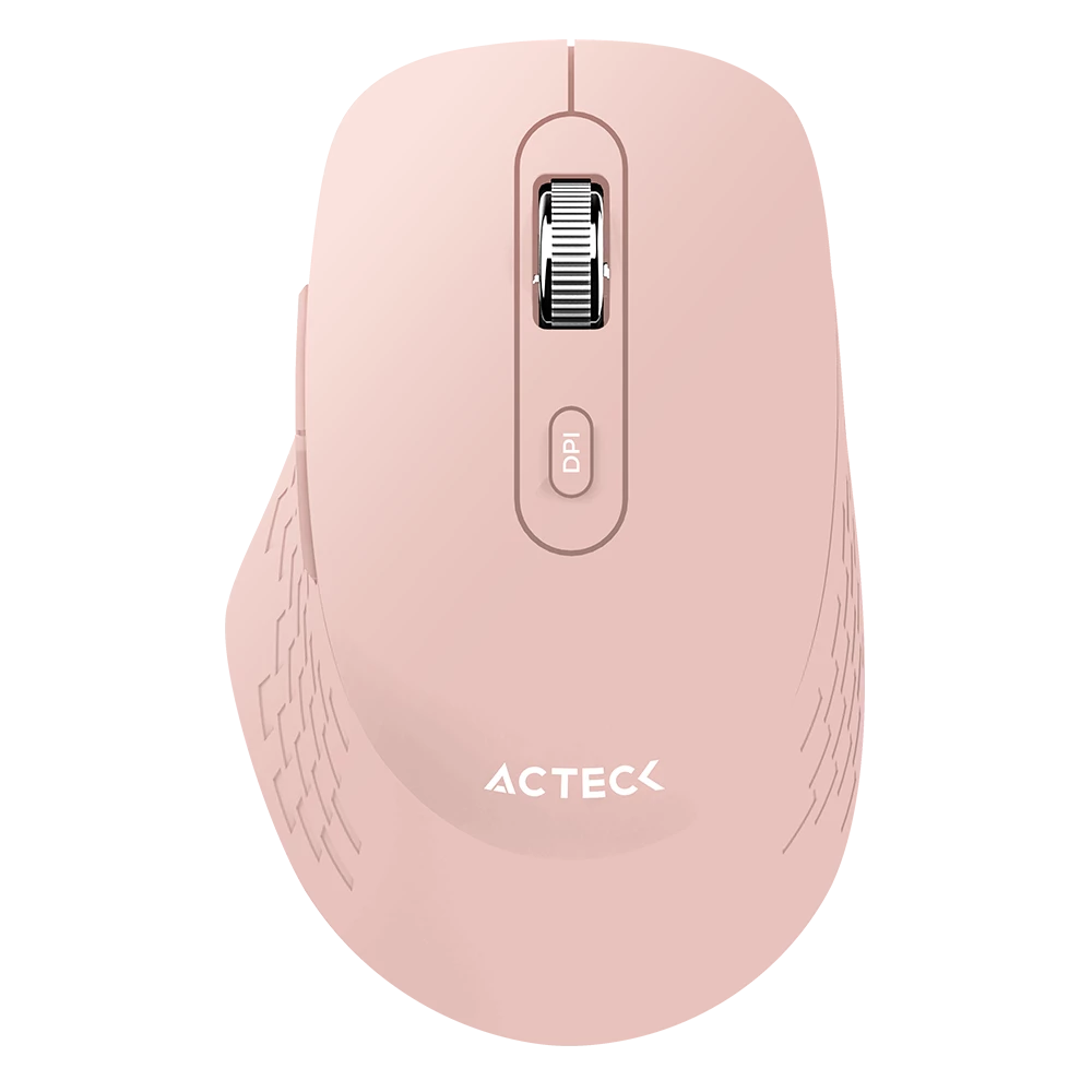 MOUSE INALAMBRICO ACTECK (AC-939850) OPTIMIZE FLOW MI480, ROSA