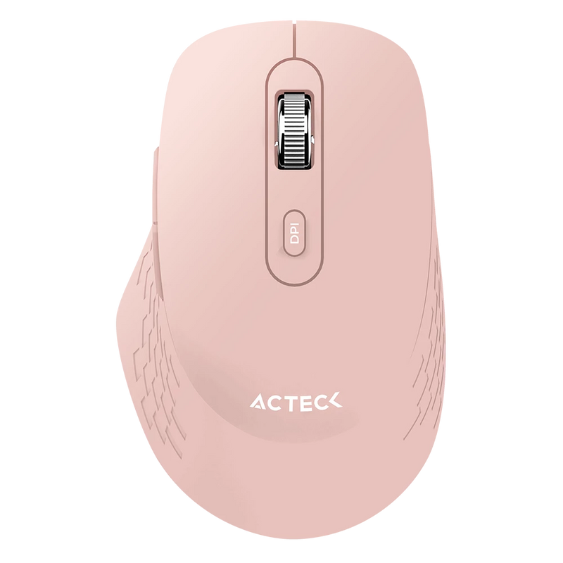 MOUSE INALAMBRICO ACTECK (AC-939850) OPTIMIZE FLOW MI480, ROSA