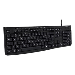 TECLADO ALAMBRICO ACTECK (AC-940146) INSPIRE PRIME TA222, MEMBRANA, MULTIMEDIA, NEGRO-1