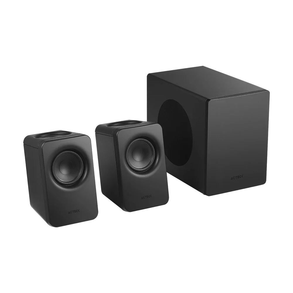 BOCINAS ACTECK CON SUBWOOFER DYNAMIC
