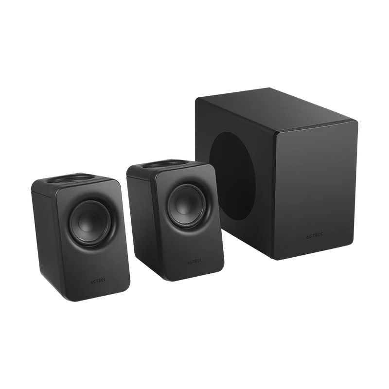 BOCINAS ACTECK CON SUBWOOFER DYNAMIC