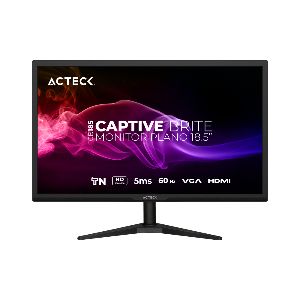 MONITOR ACTECK CAPTIVE BRITE CB185 18.5 AC-944526