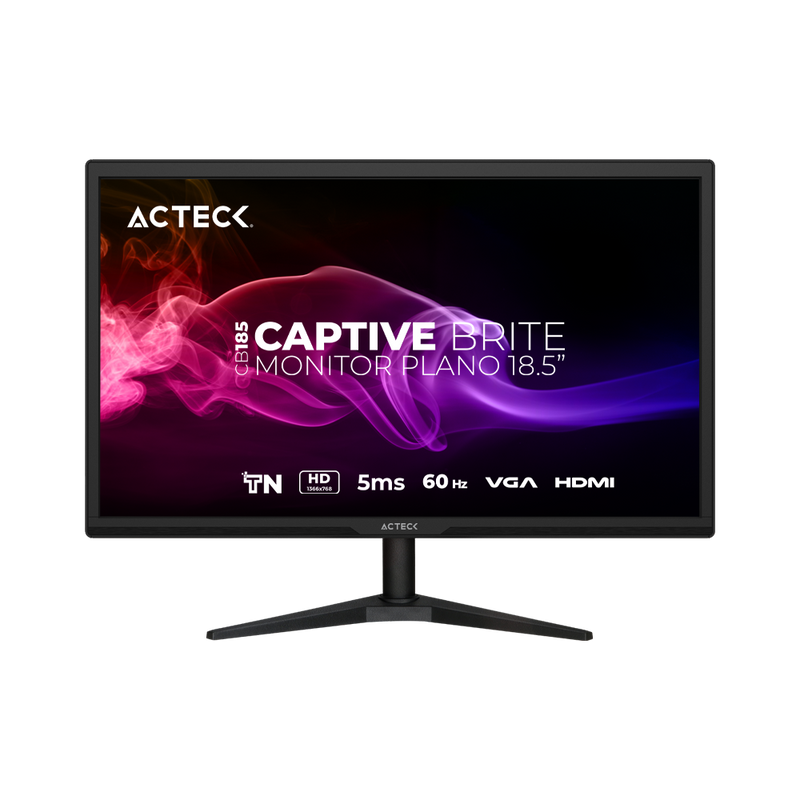 MONITOR ACTECK CAPTIVE BRITE CB185 18.5 AC-944526