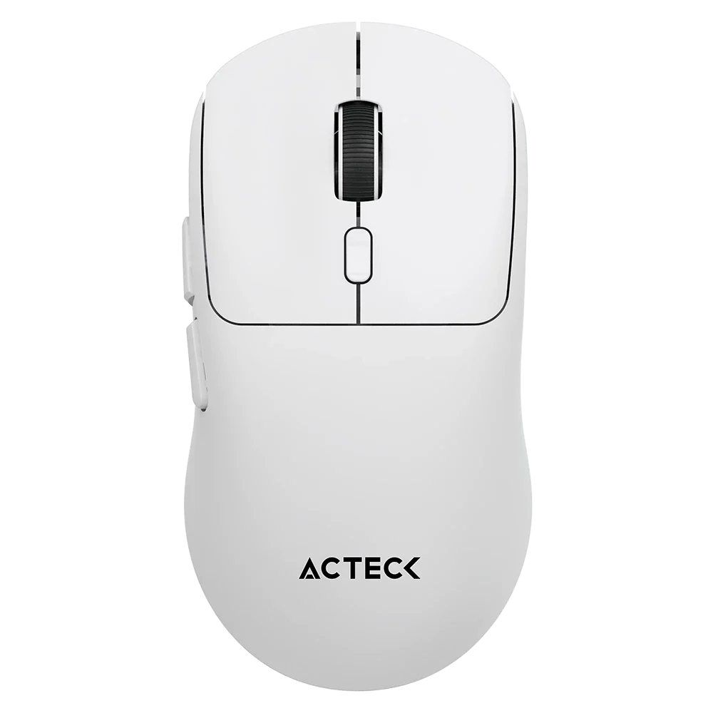MOUSE INALAMBRICO ACTECK(AC-945653)INSTINCT CLICK MI484,HASTA 3200 DPI,2.4 GHZ+BT,6 BOTONES,RECARGALE,BLANCO