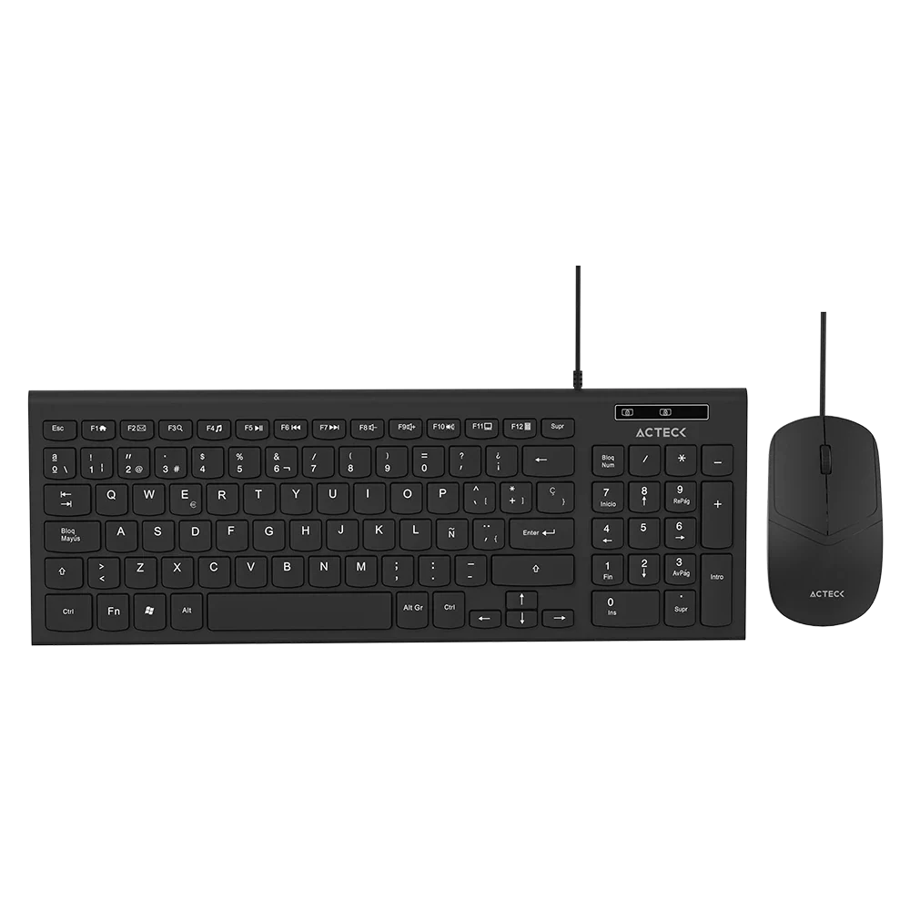COMBO TECLADO Y MOUSE ACTECK CREATOR COMPACT