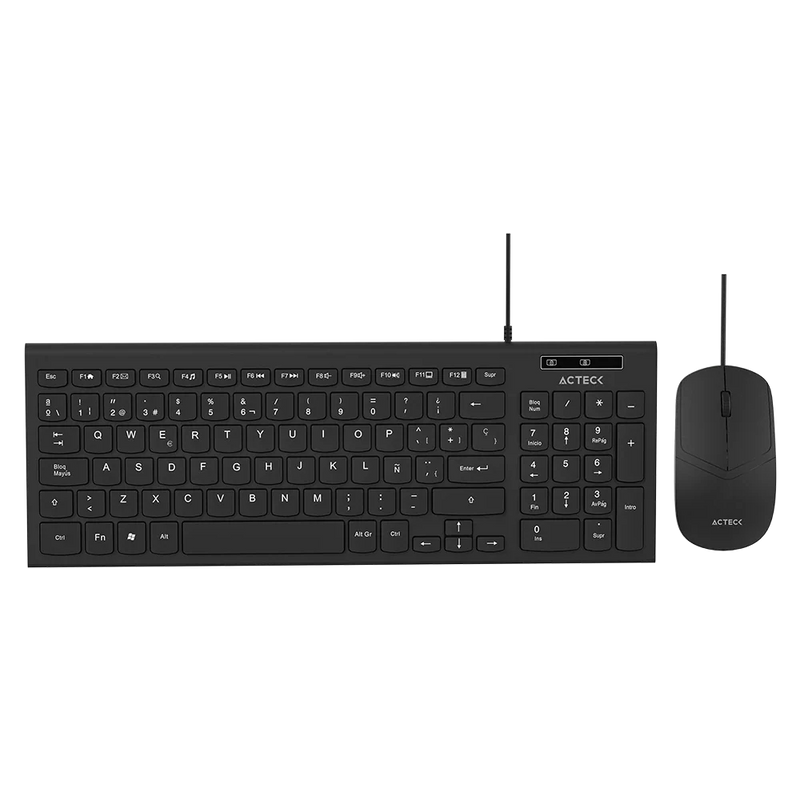 COMBO TECLADO Y MOUSE ACTECK CREATOR COMPACT