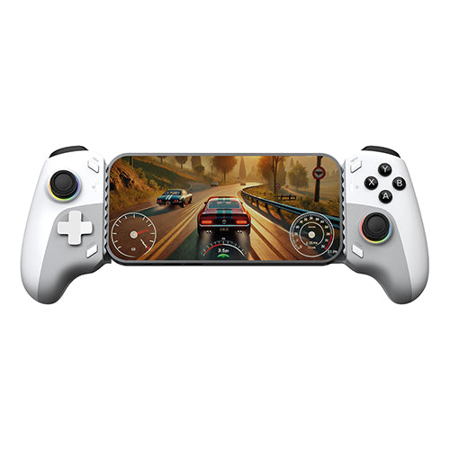 GAMEPAD XZEAL (XZGP01WG) XZ-420, TIPO C,ANDROID 8.0, IOS 14, XBOX PASS. STEAM, APPLE 3DS, RGB,BLANCO